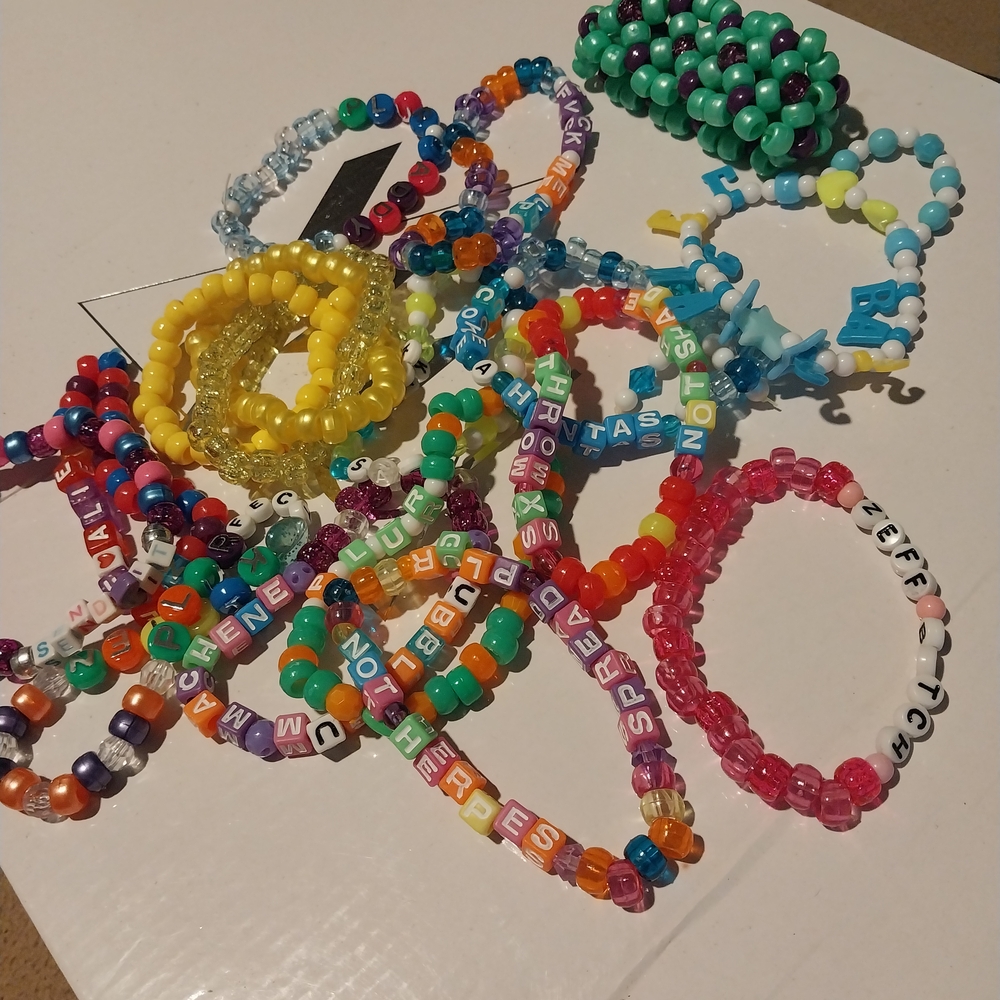 Colorful Beaded Kandi For Trading
